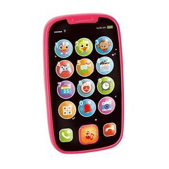 Музична іграшка Hola Toys Мій перший смартфон, рожевий (3127-pink)
