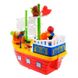 Розвиваюча іграшка Kiddieland Піратський корабель на колесах, (038075)