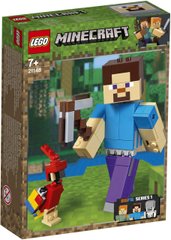 LEGO Minecraft Стив с попугаем 21148