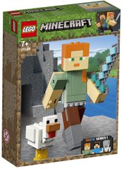 LEGO Minecraft Алекс с цыпленком 21149