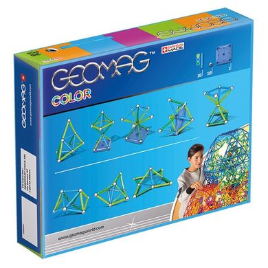 Магнітний конструктор GEOMAG Color 91 деталь (263)