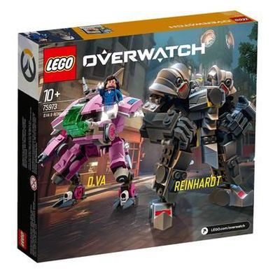 Конструктор LEGO Overwatch D Va и Рейнгардт 75973