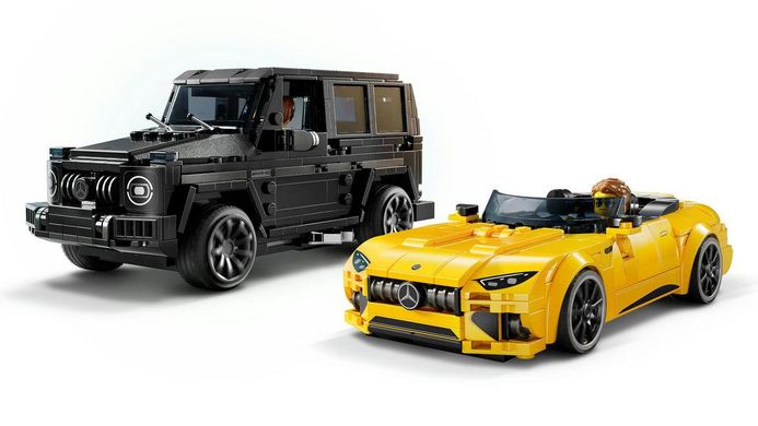 LEGO® Speed Champions Mercedes-AMG G 63 і Mercedes-AMG SL 63 76924