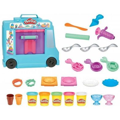 Ігровий набір для ліплення Hasbro Play-Doh Вантажівка з морозивом (F1390)