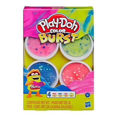 Набір пластиліну Play-Doh Вибух кольорів 4 баночки E8060