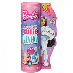 Лялька Barbie "Cutie Reveal" серії "Зимовий блиск" - полярне ведмежа, HJL64