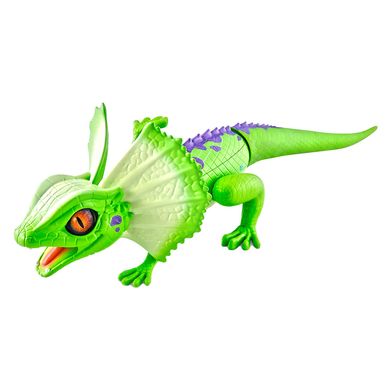 Інтерактивна іграшка Robo Alive Плащоносна ящірка зелена 7149-1