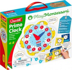 Навчальний ігровий набір Quercetti Play Montessori Перший годинник 0624-Q
