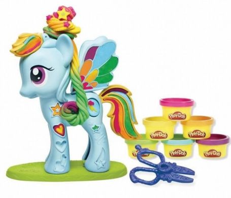 Hasbro Play-Doh перукарський салон Rainbow Dash (B0011