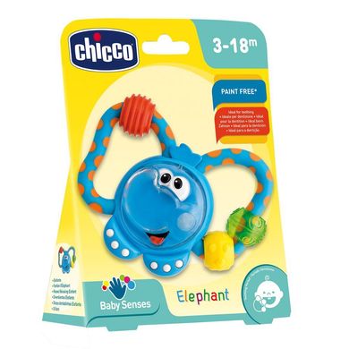 Іграшка-бразкальце Chicco "Слон", 61411.00