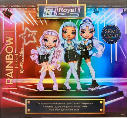 Кукла Rainbow High Rainbow Vision Royal Three K-Pop- Tessa Park Тесса Парк, 578437