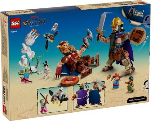LEGO&reg; ONE PIECE Дорри против Броги: гиганты &laquo;Малого Сада&raquo; 75644