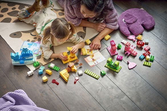 LEGO&reg; DUPLO&reg; Игра по построению животных Обучающая игрушка 10472