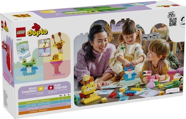 LEGO&reg; DUPLO&reg; Игра по построению животных Обучающая игрушка 10472