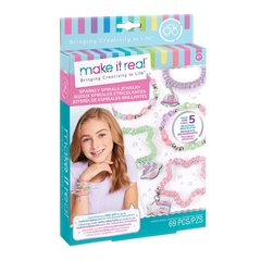 Make it Real: Набір для створення шарм-браслетів «Блискучі пружинки»