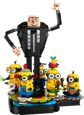 LEGO Minions Ґру й посіпаки з кубиків 75582