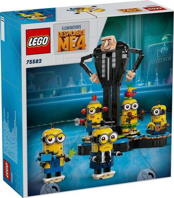 LEGO Minions Ґру й посіпаки з кубиків 75582