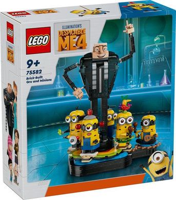 LEGO Minions Ґру й посіпаки з кубиків 75582