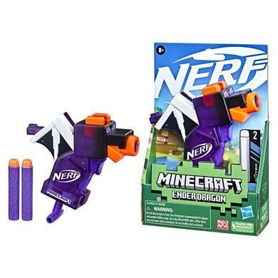 Бластер Nerf MicroShots Minecraft Ender Dragon F4423