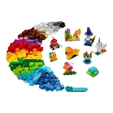 Конструктор LEGO Classic Прозрачные кубики для творчества 11013