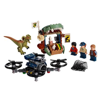 Конструктор LEGO Jurassic world Дилофозавр на волі 75934 DRC