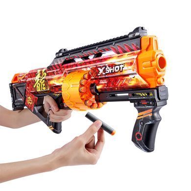 Швидкострільний бластер X-SHOT Skins Last Stand Faze, 16 патронів, 36518H