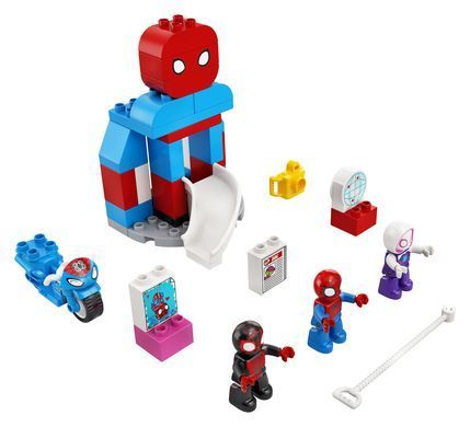 Конструктор LEGO ЛЕГО ДУПЛО Супергерої Штаб-квартира Людини-Павука 10940