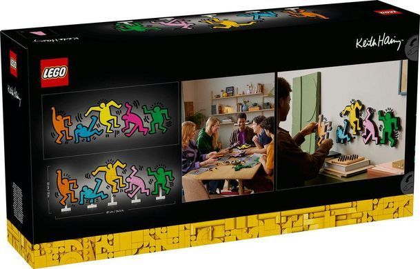 LEGO&reg; 31216 Art Кіт Гарінґ &mdash; Танцюючі чоловічки Декор для вітальні