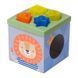 Сортер-пірамідка Taf toys Саванна Кубики Африка 12725