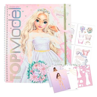 Набір для творчості TOP Model Colouring Book Wedding Candy