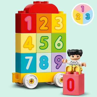 LEGO DUPLO Потяг із цифрами – вчимося рахувати 10954