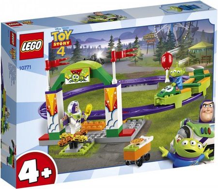 Конструктор LEGO Juniors Toy Story 4 Аттракцион Паровозик 98 деталей 10771
