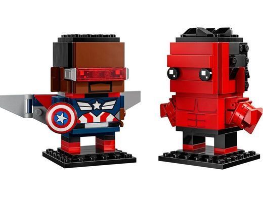 LEGO&reg; BrickHeadz&trade; Captain America & Red Hulk&nbsp;(40668)