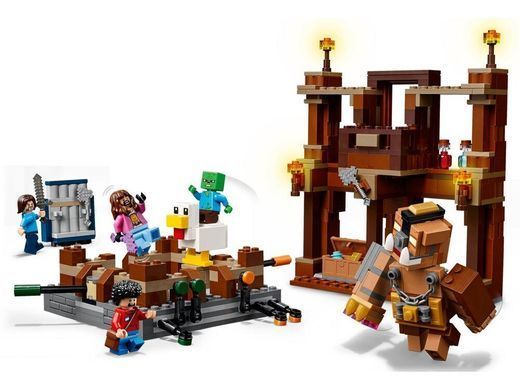 Конструктор LEGO Minecraft Бійцівський ринг у лісовому маєтку 21272