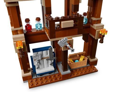 Конструктор LEGO Minecraft Бійцівський ринг у лісовому маєтку 21272