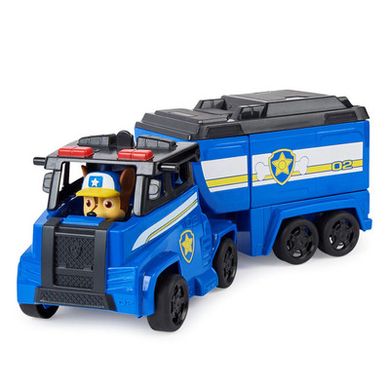 ​Набір Paw Patrol Big truck Великий рятувальний автомобіль-трансформер з водієм Гонщик (SM17776/6165)