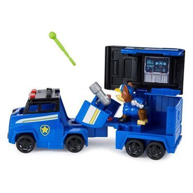 ​Набор Paw Patrol Big truck Большой спасательный автомобиль-трансформер с водителем Гонщик (SM17776/6165)