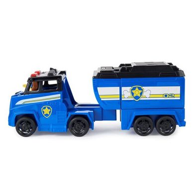 ​Набір Paw Patrol Big truck Великий рятувальний автомобіль-трансформер з водієм Гонщик (SM17776/6165)