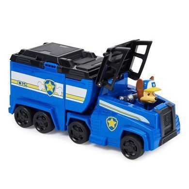 ​Набор Paw Patrol Big truck Большой спасательный автомобиль-трансформер с водителем Гонщик (SM17776/6165)