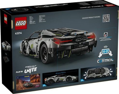 LEGO&reg; Technic Суперкар Lamborghini Revuelto Набір STEM-конструктора 42214