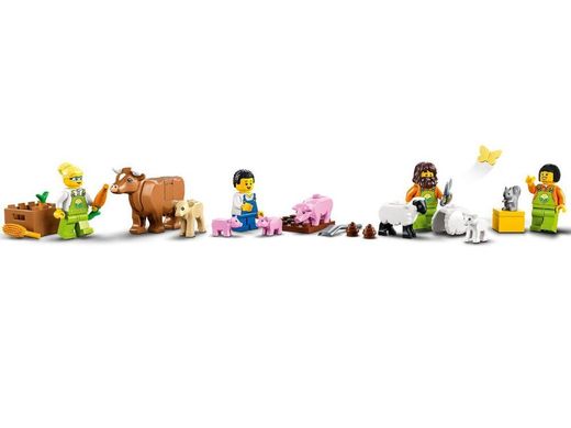 Конструктор LEGO City Ферма и кладовая с животными 60346