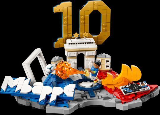 LEGO&reg; Editions Кіліан Мбаппе &mdash; найкращі моменти футбольних матчів 43013