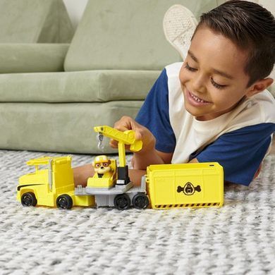 Набор Paw Patrol Big truck Большой спасательный автомобиль-трансформер с водителем Кремез (SM17776/6288)