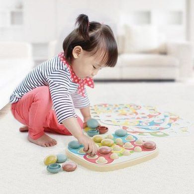 Іграшка-мозаїка Quercetti Play Bio Fantacolor baby 21 елемент 84405-Q