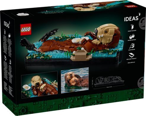 LEGO&reg; Ideas Пливучі морські видри (21366)