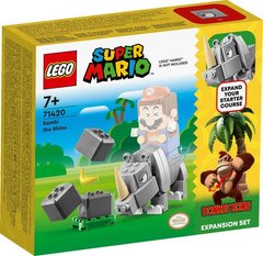 LEGO Super Mario Носорог Рамби. Дополнительный набор 71420