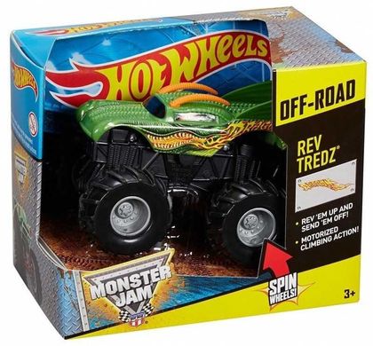 Хот Вілс — машинка інерційна Вантажівка серії Monster Jam (у ассорт)