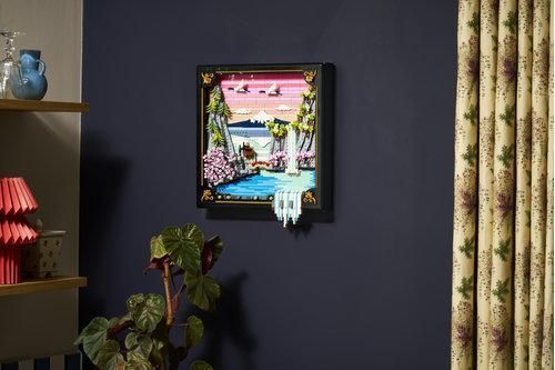 LEGO ART Японский пейзаж с цветом сакуры 31218