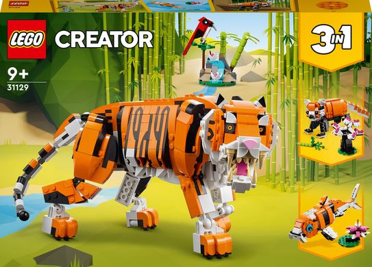 Конструктор LEGO Creator 3-в-1 Величественный тигр 31129