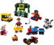 Конструктор LEGO Classic Кубики и колеса 653 детали 11014